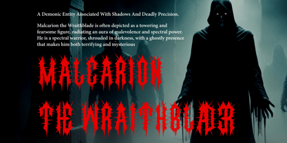 Unburied Font Poster 4