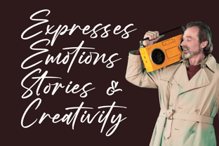 Mogary Overlay Font Poster 7