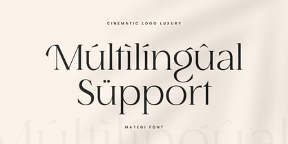 Mategi Font Poster 12