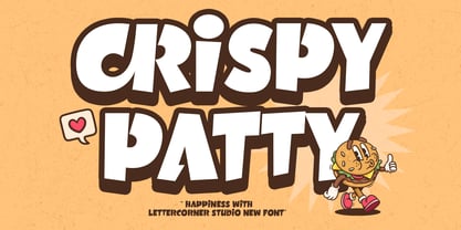 Crispy Patty Font Poster 1