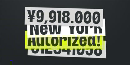 Neutralis Font Poster 15