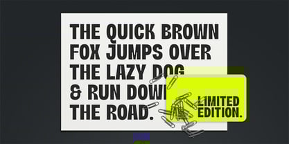 Neutralis Font Poster 12