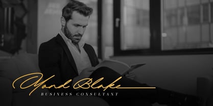 Rinaska Signature Font Poster 2