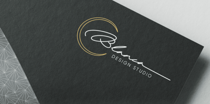 Rinaska Signature Font Poster 5