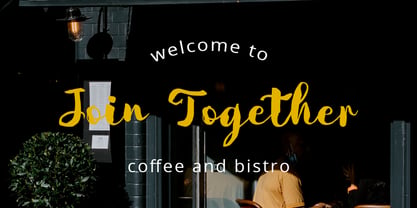 Sarthina Brush Font Poster 5