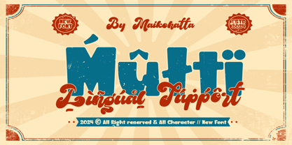 Moctune Font Poster 6