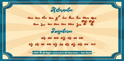 Moctune Font Poster 9