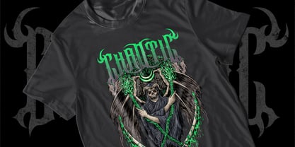 Darksad Font Poster 7