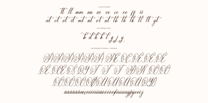 Natassha Sintaleny Font Poster 8