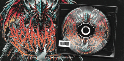 Malerion Font Poster 5