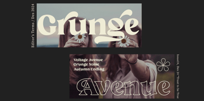 Bulgari Club Font Poster 2