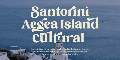 Bulgari Club Font Poster 7