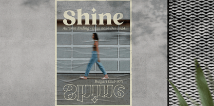 Bulgari Club Font Poster 3