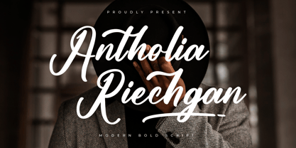 Antholia Riechgan Font Poster 1