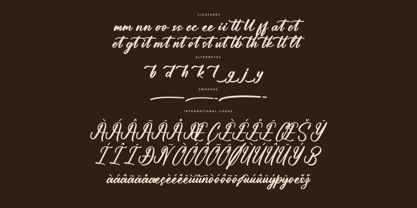 Antholia Riechgan Font Poster 8