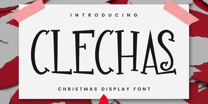 MC Clechas Font Poster 1