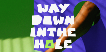 Jumper Jack Font Poster 3