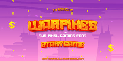 Warpixes Font Poster 1