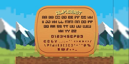 Warpixes Font Poster 2