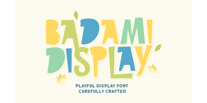 Badami Font Poster 1