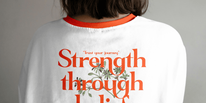 Sagfield Font Poster 2