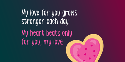 Pure Bliss Font Poster 2