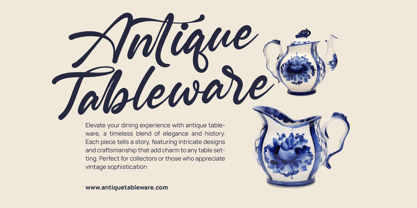 Monthly Raine Font Poster 3