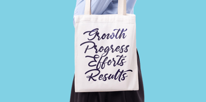 Monthly Raine Font Poster 8