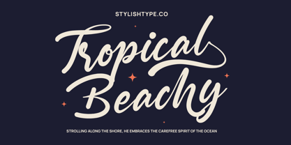 Monthly Raine Font Poster 6