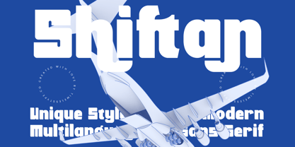 Shiftan Font Poster 1