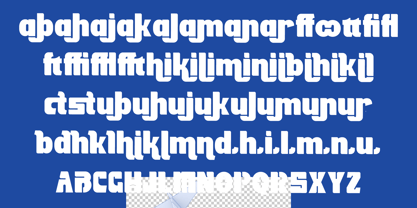 Shiftan Font Poster 14