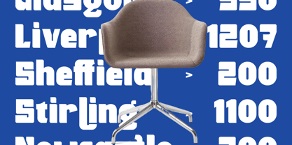 Shiftan Font Poster 9