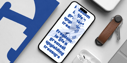 Shiftan Font Poster 4