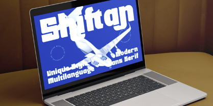 Shiftan Font Poster 8