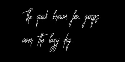 Portia Mora Font Poster 5