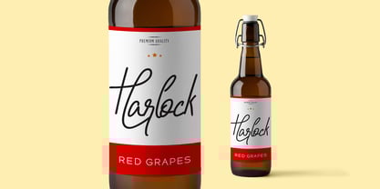 Portia Mora Font Poster 2