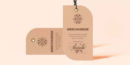 Honey Beauty Font Poster 3