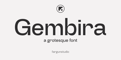 Gembira Font Poster 1