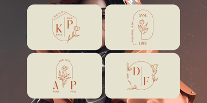 Achieve Fabrics Font Poster 8