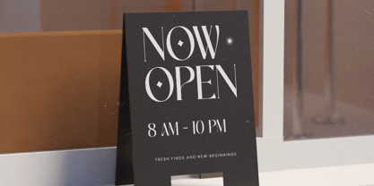 Achieve Fabrics Font Poster 7