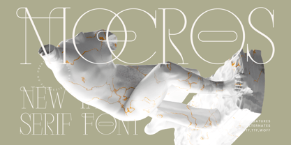 Mocros Font Poster 1