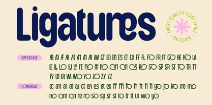Majored Font Poster 12