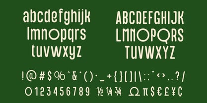 Majored Font Poster 5