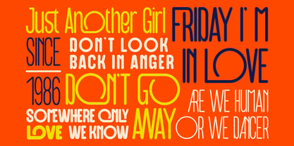 Majored Font Poster 10