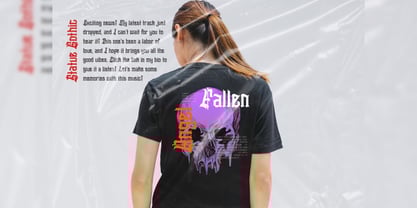 Slithevran Font Poster 15