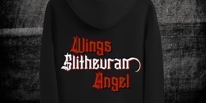 Slithevran Font Poster 11