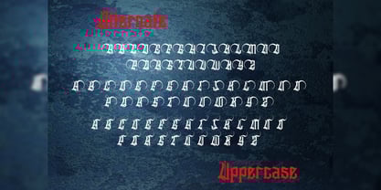 Slithevran Font Poster 4