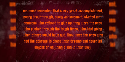 Slithevran Font Poster 14