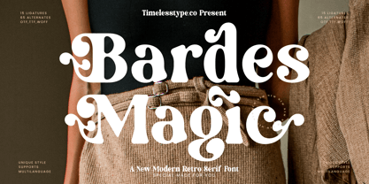 Bardes Magic Font Poster 1