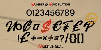 Decider Font Poster 11